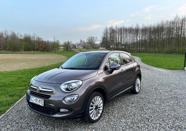 Fiat 500X cena 48500 przebieg: 123200, rok produkcji 2016 z Zielonka małe 191